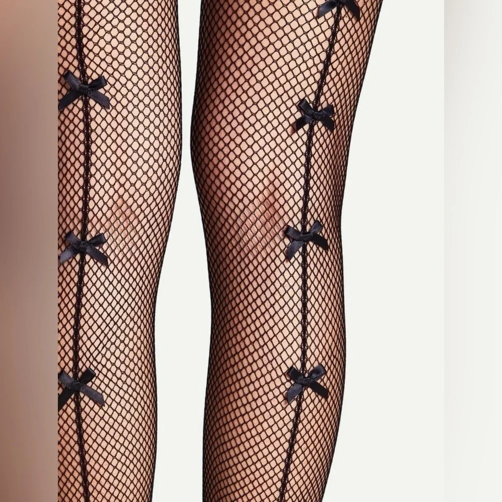New Women's Net Pantyhose Tights Transparent Black Stretch Warm Winter Leggings